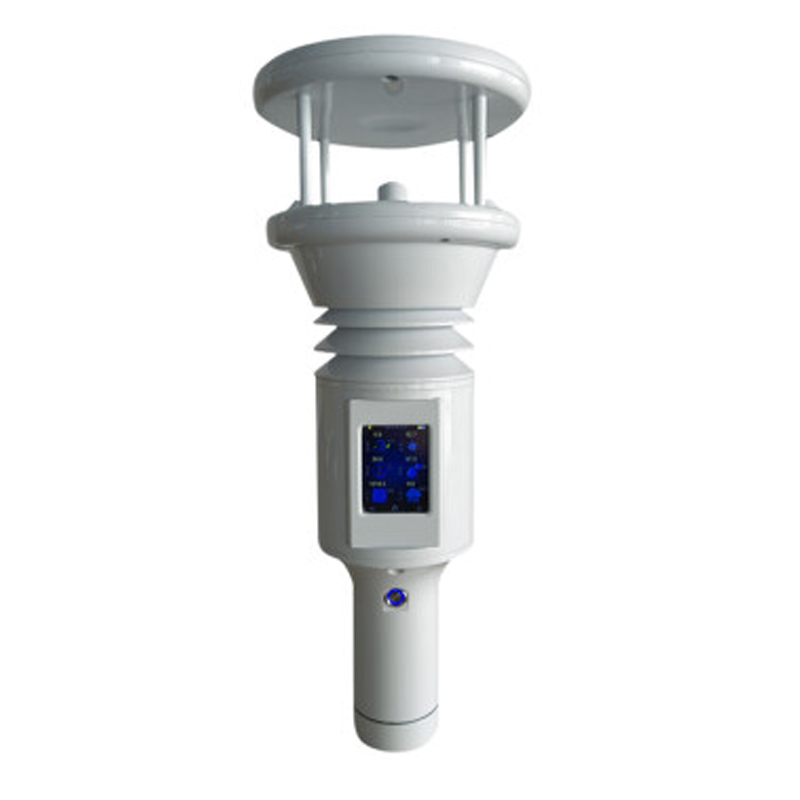 Seven element ultrasound handheld weather station