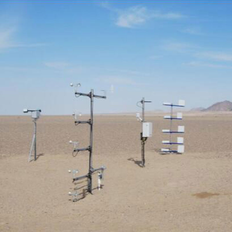 High precision automatic weather station for wind erosion